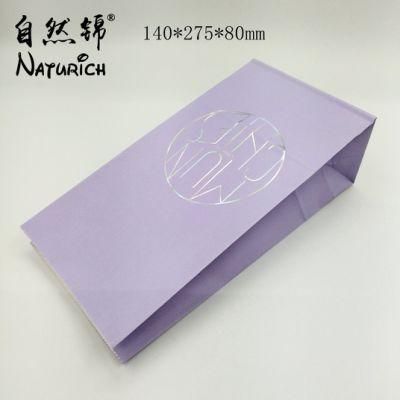 Flat Bottom Kraft Paper Bag with Clear Window