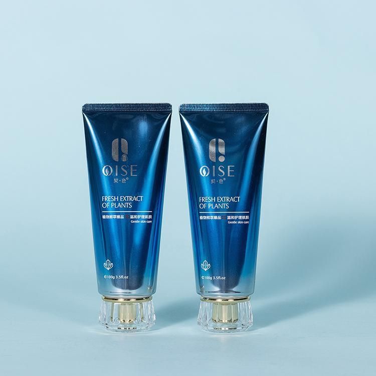 Wholesale Empty Cosmetic Plastic Soft Tube White Plastic Cosmetic Tube
