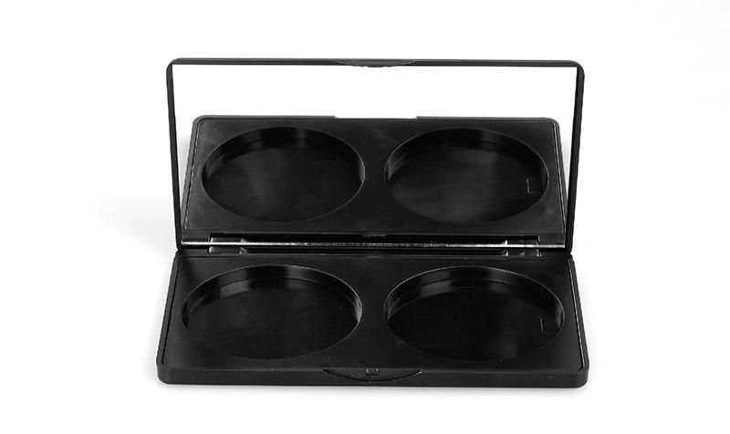 10g 2 Hole for Blush Highlight Bronzer Empty Plastic Case for Make up Case