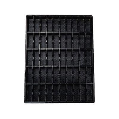 Black Plastic Vacuum Thermoforming Antistatic ESD Electronic Tray