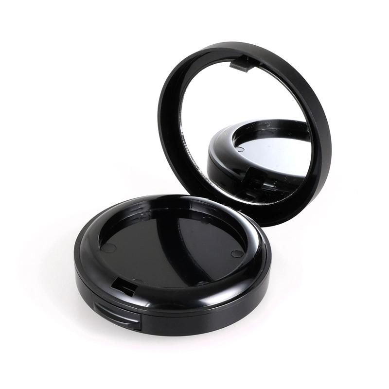 China Supply Face Beauty Black Makeup Smooth Skin Face Loose Powder with Mirror for Compact Packaging