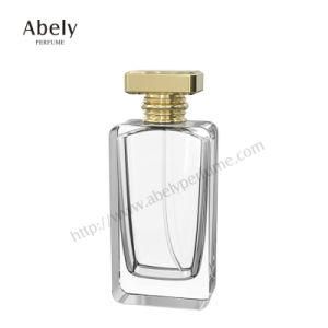 60ml Hot Sale Polishing Glass Perfume Bottle with Leather/Surlyn/Plastic Cap
