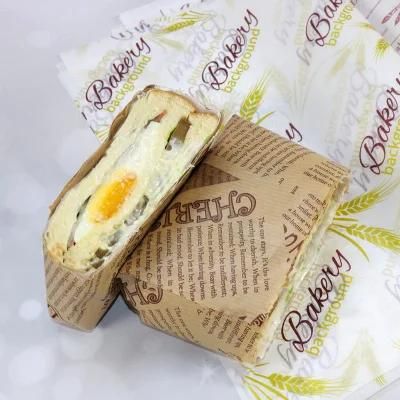 Liner Custom Greaseproof Food Wrap Sale of Wholesal Paper