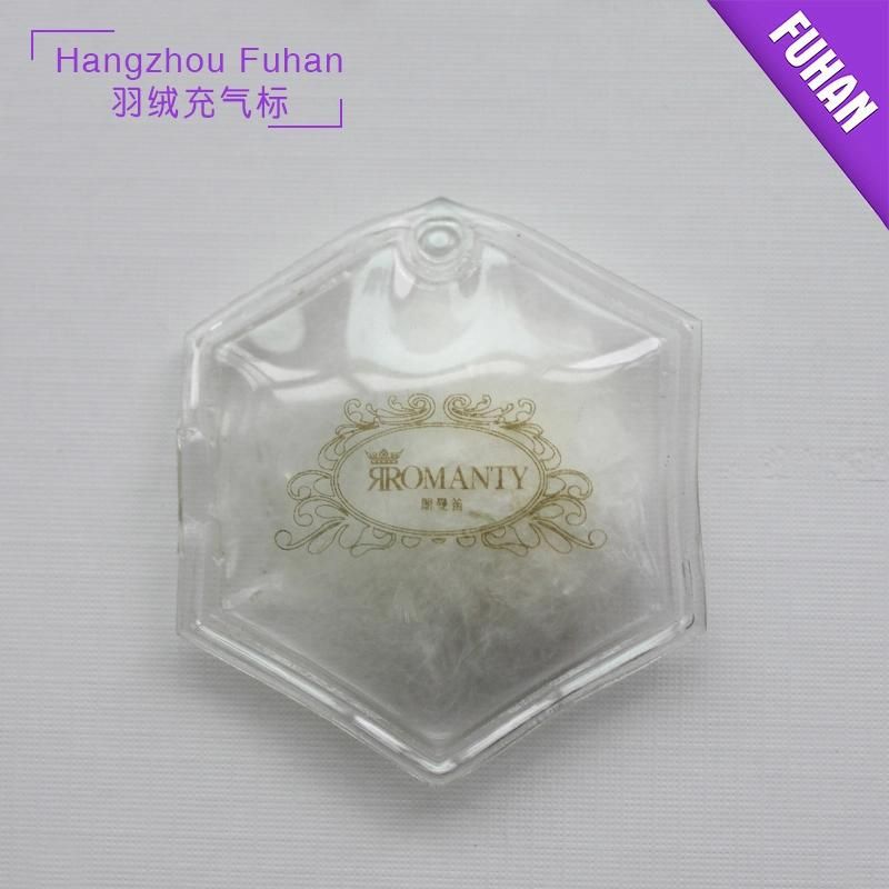 Chinese Inflation Label PVC Down Tag