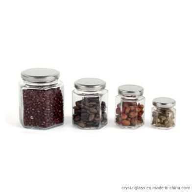 Hexagon Glass Jars for Jam Honey Jelly Wedding Favors Baby Shower Favors Baby Food Spice Jars Crafts Canning Jars