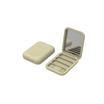 Fashionable New Design Plastic Eye Shadow Palette Empty Customized Container for Cosmetic Packaging