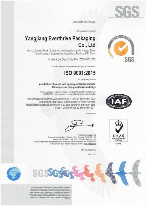 Plastic Jar 1kg Transparent Can for Honey/Jams/Candy