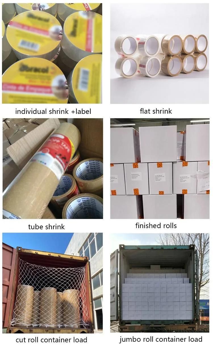 BOPP Clear Packing Sealing Tape OPP Jumbo Roll