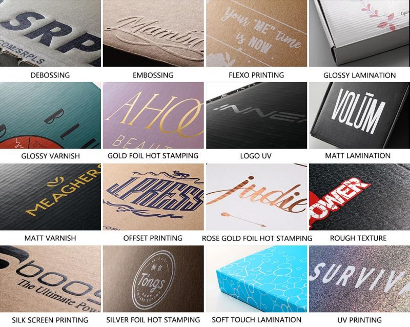 Surface Printed Rsc Corrugated Paper Box