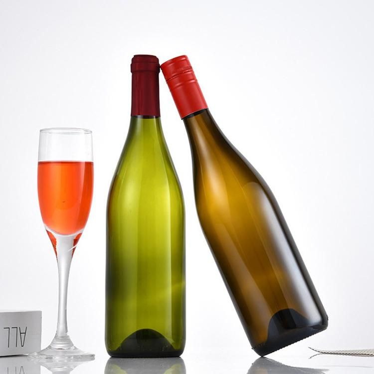 Wine Bottle 750ml Glass Bottle Green Amber Black Glass Wine Bottle