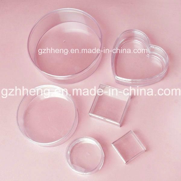 Plastic PET Custom Cosmetic Transparent Eyelash Packaging Box