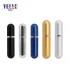 High Quality Cosmetic Skincare Packaging Aluminum and Glass 5ml Mini Purfune Atomiser Spray Bottle
