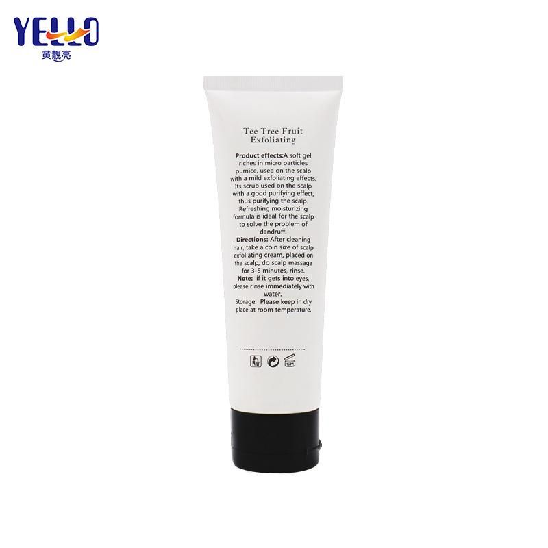 Post-Consumer Recycled Tubes Squeeze PCR Cosmetic Lotion Cream Tube 100g