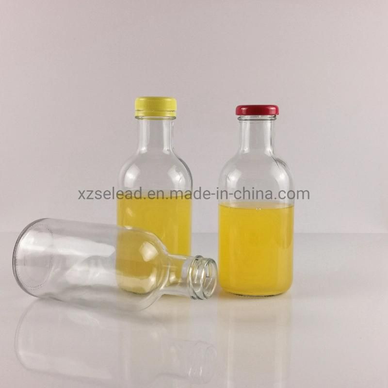 Clear Glass Containers for Juicing, Smoothies, Drinking Packing 500ml