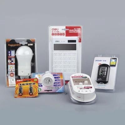 Custom PVC Double Blister Pack with Insert Card