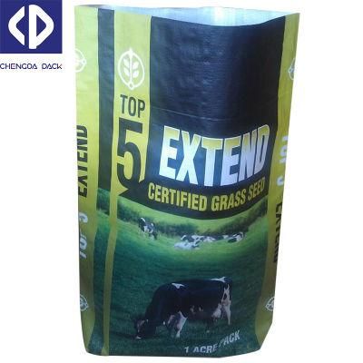 Colorful PP BOPP Woven Laminated Bags Woven Sacks for Sugar Feed Seed Grain 50kg 25kg