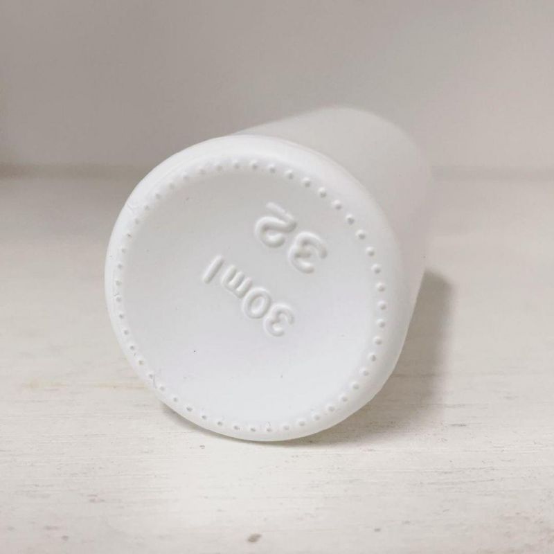 30ml White Glass Essential Oil Dropper Bottle