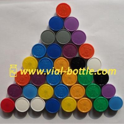 20mm Gloss Multiple Color Serum Vial Flip off Tops