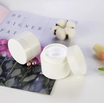 Wholesale 3/5/10/15/30/50/80g Single Wall PP Plastic Cream Packaging Jar Cosmetic Jar with Bamboo Lids