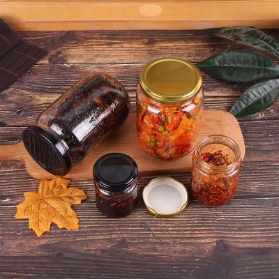 Empty Good Price 250ml Glass Jar for Honey Sauce Candy