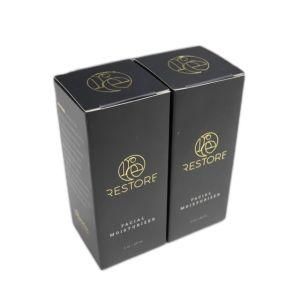 350g Art Paper Packing Box for Facial Moisturizer Cosmetic Products OEM