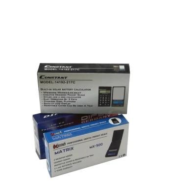 Electronic Automatic Equipment Recyclable Custom Paper Packaging Box