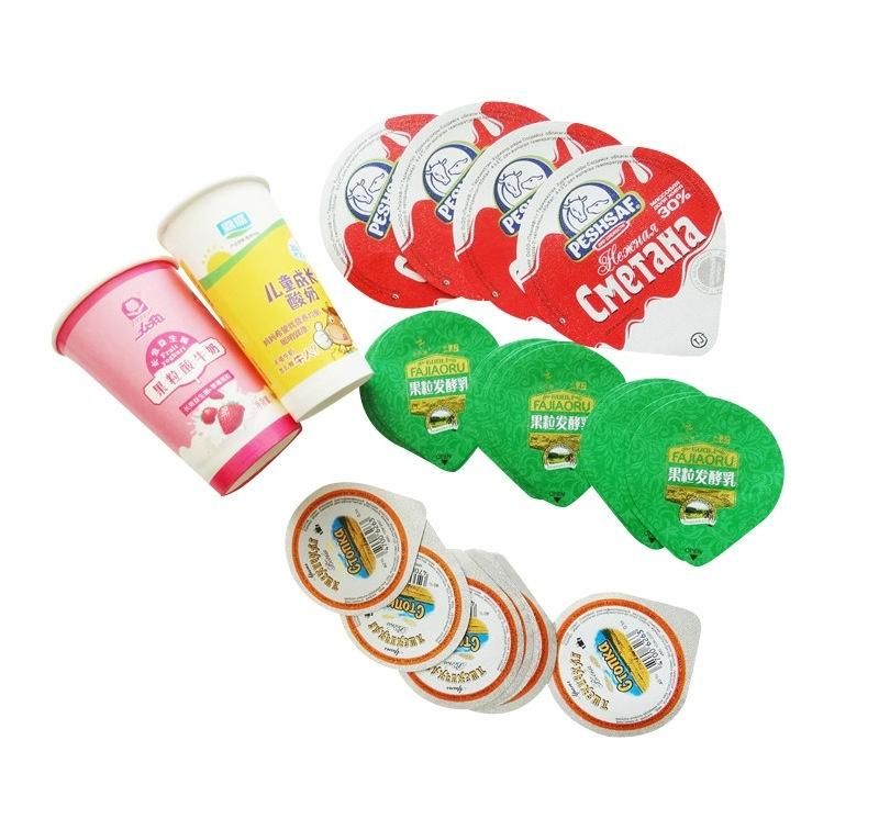 Jelly/ Juice/ Jam/ Paste/ Diary/ Yoghurt/ Yogurt Aluminum Foil Plastic Cover Lid Film