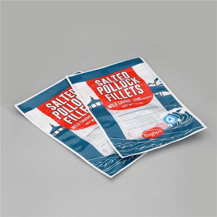 Clear Stand up Packaging Plastic Zip Lock Bags with Logo
