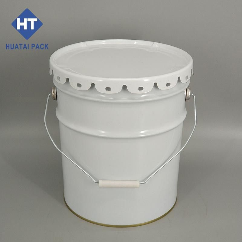 10L Flower Lid Metal Pail for Paint/Chemcial/Solvent