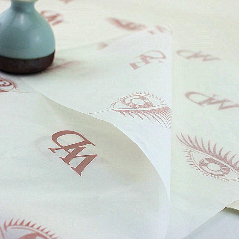 Custom High Quality Rose Color Tissue Wrapping Paper