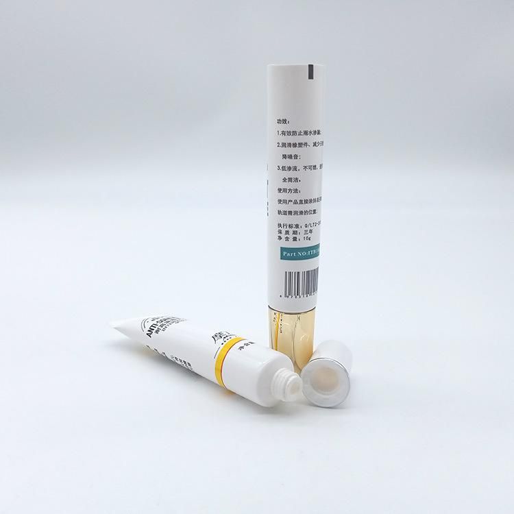 Custom Printing with Long Nozzle for Plastic Cosmetic Packing Tube