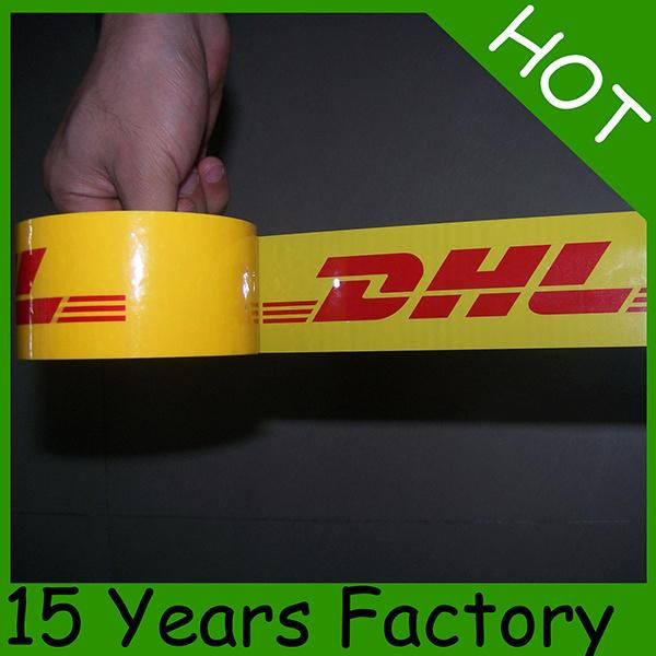 Super Clear Low Noise Jumbo Roll Transparent Color Printing BOPP OPP Self Adhesive Packing Tape Carton Sealing Tape for Packaging