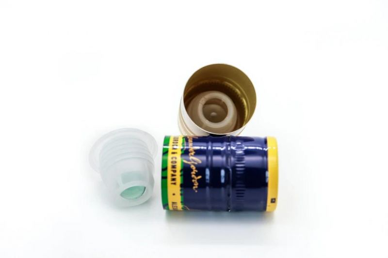 30*44 mm Roll on Pilfer Proof Spirits Aluminum Plastic Cap
