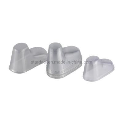 Factory Direct Sale Transparent PVC Inner Plastic Shoe Tree Packaging