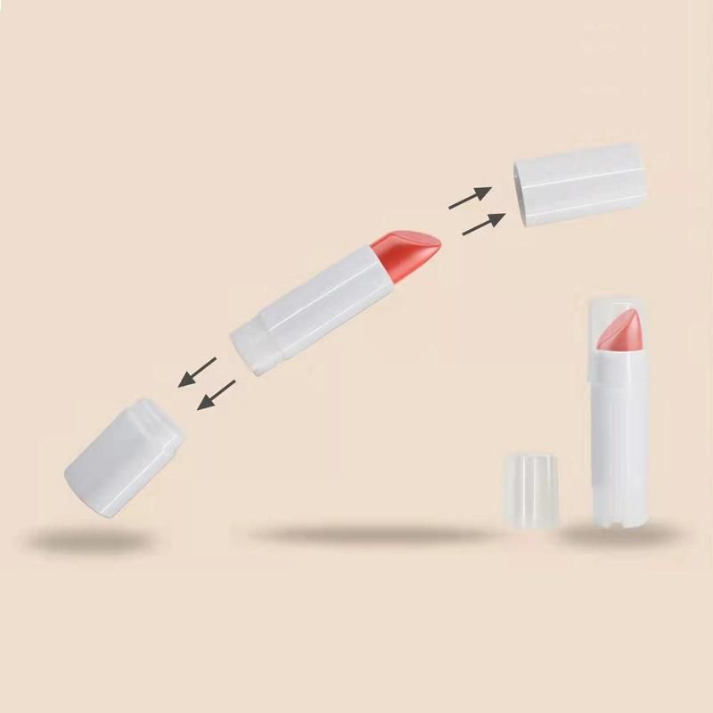 Black Lipbalm Tube Refillable Lipstick Tubes Custom Empty Lipstick Container