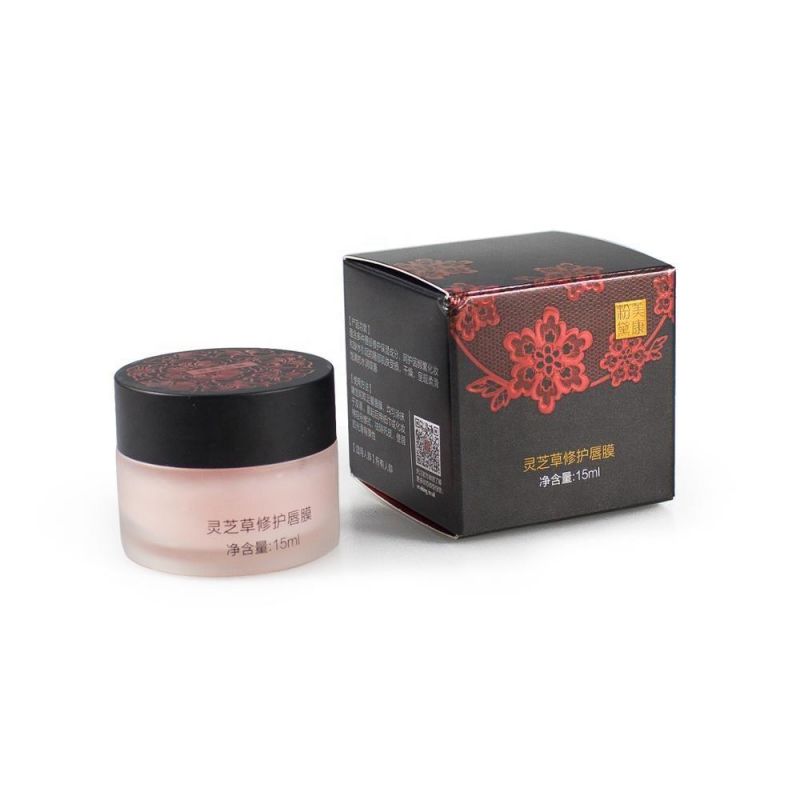 Custom Design Small Glossing Art Paper Cosmetic Packaging Box with Auto Bottom