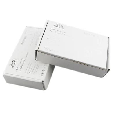 Custom Luxury Toothbrush Packing Corrugated Paper Box with Logo