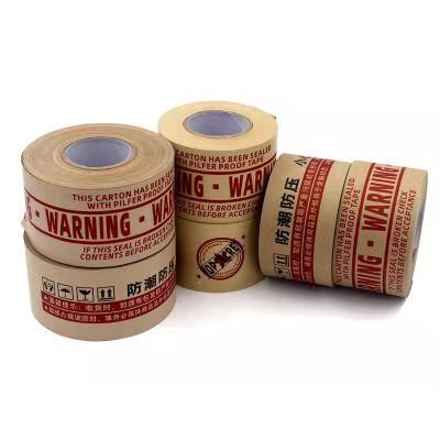 Eco Friendly Writable Self Adhesive Kraft Paper Tape for Carton Sealing