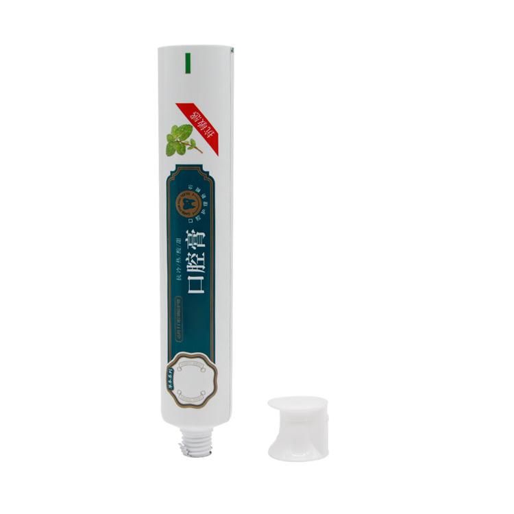 Custom Packaging Personalized Aluminum Plastic Squeeze Toothpaste Tube