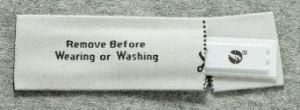 EAS Woven Label Clothing Label Sewing Label