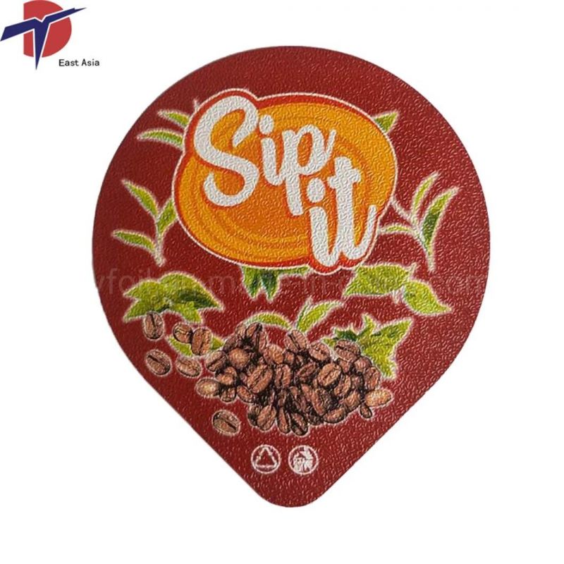 Aluminium-Plastic Material and Accept Custom Order Heat Sealing Foil Lids