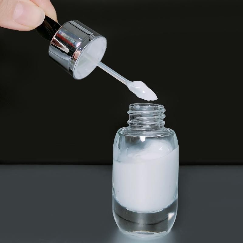 Custom Facial Skin Care Packaging Cosmetic Essence Cream Glass Bottle 30ml 50ml with Stick