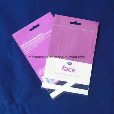 Butterfly Hole OPP Bag with Hanging Header Head Card Bag