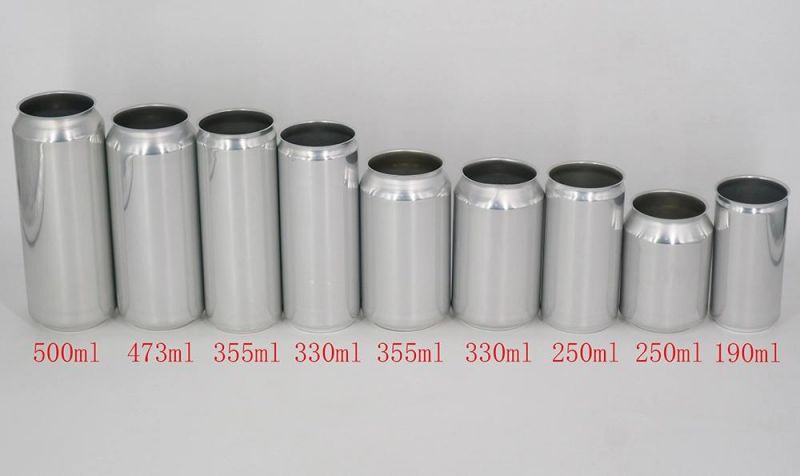 Wholesale Aluminum Beverage Can Two Piece for Beer Beverage Juice Soda Food Packing