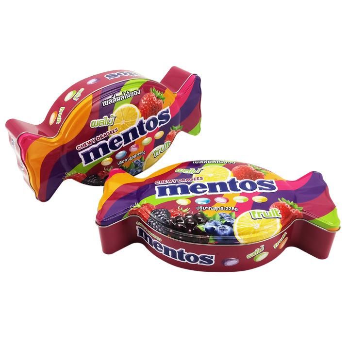 New Style Candy Shape Metal Sweet Tin Box