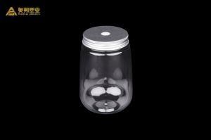500ml U-Shaped Milktea Bottle Beverage Bottle Juice Bottle Disposable Transparent Fat Milktea Bottle