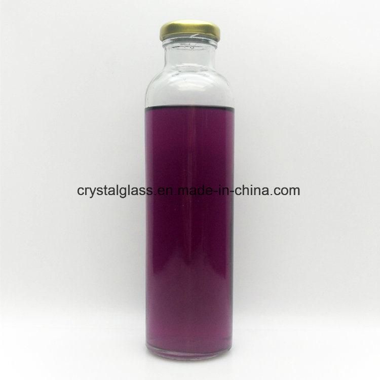 250ml 300ml Empty Soda Water Drinking Glass Bottle for Juice
