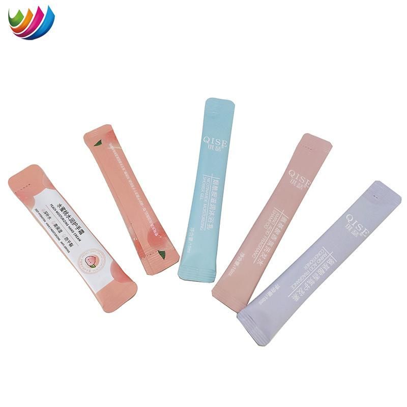 OEM Personal Care Portable Sachet Plastic Metallized Cosmetic Packaging Bag