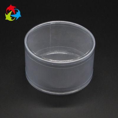 Super Market Round Small Transparent Plastic Cylinders
