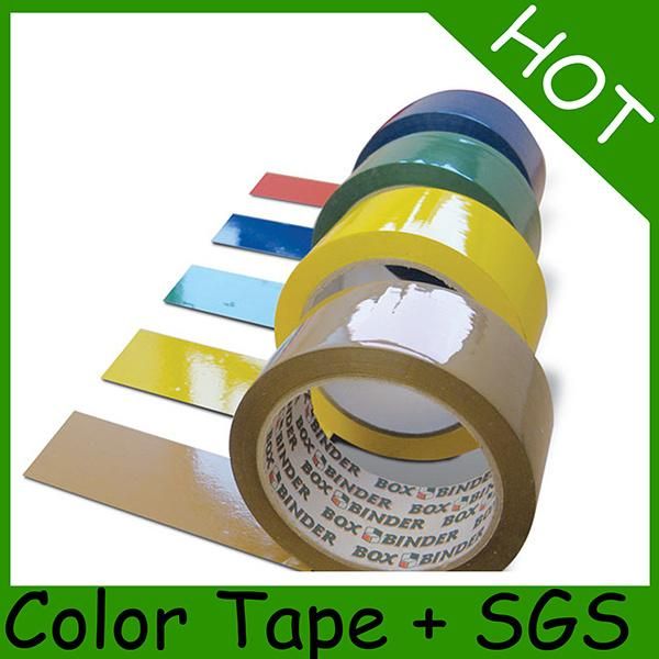 Super Clear Low Noise Jumbo Roll Transparent Color Printing BOPP OPP Self Adhesive Packing Tape Carton Sealing Tape for Packaging